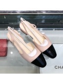 Chanel Flat Slingbacks Ballerina G31319 Black 2019