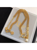 Dior Pearl Chain Necklace 2061236 2020