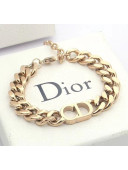 Dior CD Chian Bracelet 2061235 Pink Gold 2020