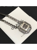 Chanel Necklace Silver 2021 082524