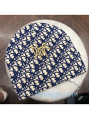 Dior x Shawn Oblique Jacquard Hat Blue 2020