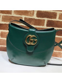 Gucci Arli Medium Shoulder Bag 568857 Green 2019