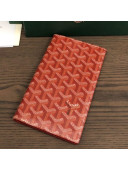 Goyard Passport Cover Red 2021