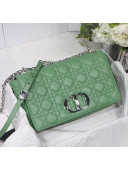 Dior Large Caro Chain Bag in Soft Cannage Calfskin Green 2021