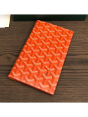 Goyard Passport Cover Orange 2021