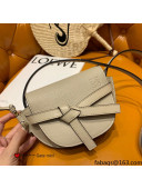 Loewe Mini Gate dual bag in Grain Calfskin Light Apricot 2021 TOP