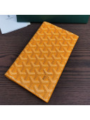 Goyard Passport Cover Yellow 2021