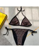 Fendi FF Swimwear FS10 Brown 2021