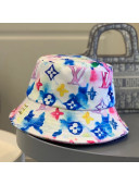 Louis Vuitton Monogram Watercolor Bucket Hat Multicolor 2021