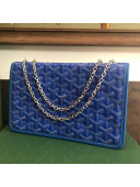 Goyard Alexandre Chain Bag Royal Blue 2021