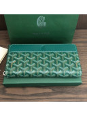 Goyard Matignon Zip Long Wallet GM Green 2021