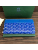 Goyard Matignon Zip Long Wallet GM Sky Blue 2021