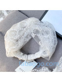 Gucci GG Mesh Headband White 2020