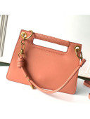 Givenchy Small Whip Top Handle Bag in Smooth Leather Coral 2019