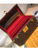 Louis Vuitton Boite Flacons Cosmetic/Beauty Case Monogram Canvas/Red 2021