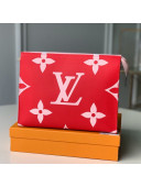 Louis Vuitton Giant Monogram Toilet Pouch XL Red/Pink 2019