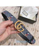 Gucci x Mickey Mouse GG Belt 30mm with GG Buckle Grey 2020