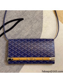 Goyard Clutch Bag 020176 Blue 2021