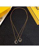 Fendi F Is Fendi Double Necklace 2019