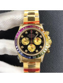 Rolex Rainbow Watch Gold 2021