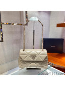 Prada Medium Nappa Leather Prada Spectrum Bag 1BD232 Apricot 2022