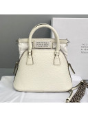 Maison Margiela 5AC Grainy Micro Top handle Bag White 2021