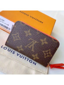 Louis Vuitton Zippy Multicartes Card Holder M64303 Orange 2019