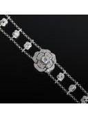 Chanel Crystal Camellia Bracelet CHB220120014 Silver 2022