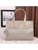 Goyard Marquises Tote Bag Light Grey 2021