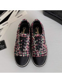 Chanel Pearl Fabric Sneakers Multicolor 2020