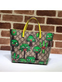 Gucci Children's GG Smiling Plants Tote Bag ‎410812 2019