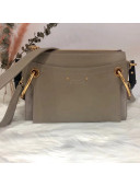 Chloe Small Roy bag in Smooth & Suede Calfskin Motty Grey 2018