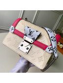 Louis Vuitton LV Wynwood Shoulder Bag in Creme White Vernis Leather M90442 2019 