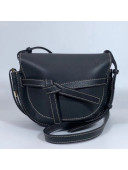 Loewe Small Gate Bag in Calfskin Dark Blue 2018