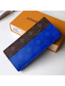 Louis Vuitton Monogram Canvas Split Coated Canvas Brazza Wallet M63027 2018