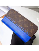 Louis Vuitton Monogram Canvas Split Coated Canvas Zippy Wallet M63027 2018