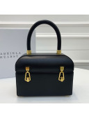 Gabriela Hearst Patsy Calfskin Small Box Top Handle Bag 3994 Black 2019