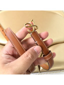 Loewe Calfskin Belt 1.5cm with Logo Gold Buckle 2021