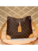 Louis Vuitton Odéon MM Monogram Canvas Shoulder Bag M45355 Nude 2020