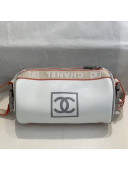 Chanel Vintage Small Roller Shoulder Bag AS6688 White 2019