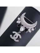 Chanel Crystal Moon Brooch 2021 04 