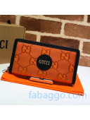 Gucci Off The Grid GG Nylon Zip Wallet 625576 Orange 2020