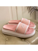 Alexander Mcqueen Flat Slide Sandals Light Pink 2021 02