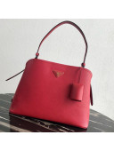 Prada Matinee Shoulder Bag 1BA249 Red 2019