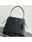 Prada Matinee Shoulder Bag 1BA249 Black 2019