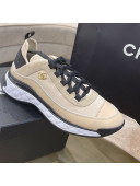 Chanel Suede Sneakers Beige 2021 07