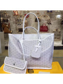 Goyard Reversible Calfskin Medium/Large Shopping Tote White