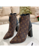 Louis Vuitton Matchmake Zip Short Boots Monogram Canvas 2021