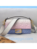 Fendi Baguette FF Medium Leather Bag in Graduated Colors 2020