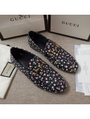 Gucci Liberty London Floral Loafers Black 2020